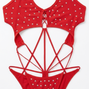 Body rojo de la Colección «DIAMANTE»