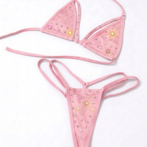 Conjunto rosa de la Colección "PERLA"
