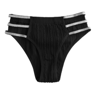 Bragas negras de la Colección "GLAM"