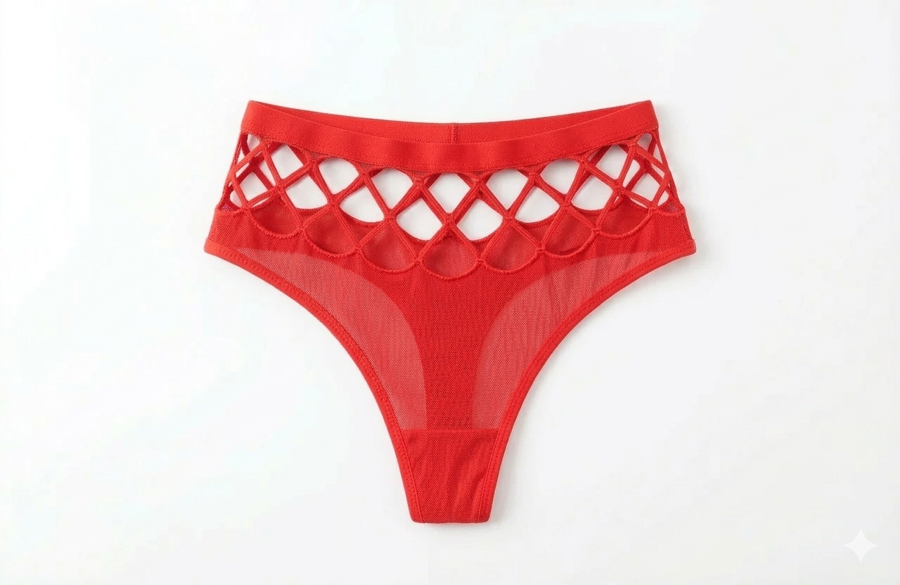Bragas rojas rejilla de la Colección «ESENCIAL»
